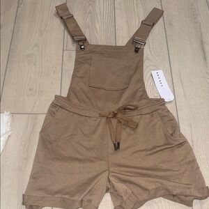 Shosho Tan Jumpsuit Romper